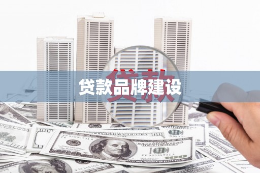 青秀贷款品牌建设