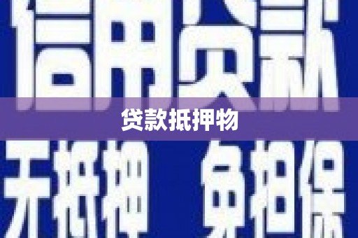 青秀贷款抵押物