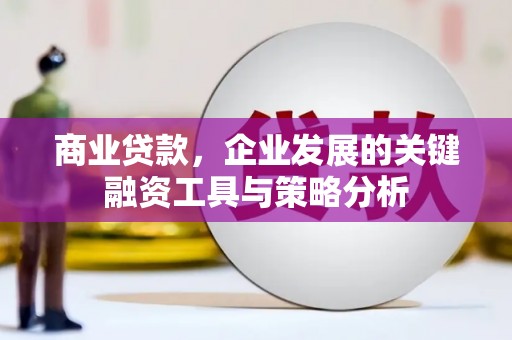 青秀商业贷款，企业发展的关键融资工具与策略分析