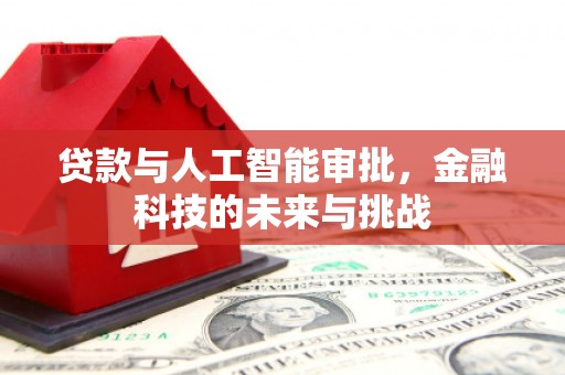 青秀贷款与人工智能审批，金融科技的未来与挑战